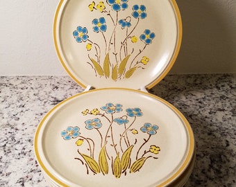Set of 6 Hearthside Garden Festival Dinner Plates