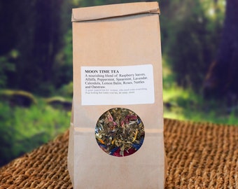 Natural Herbal Tea | Moon Time Blend | Handcrafted