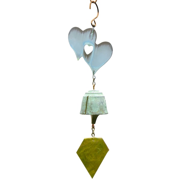 Harmony Hollow New Baby Gift Bronze Wind Bell