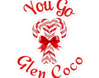 Je gaat Glen Coco-sticker