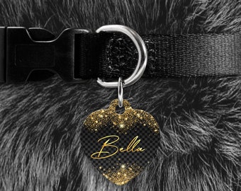 custom bling dog tags