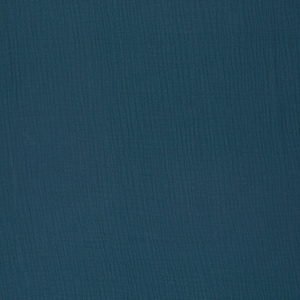 Cotton muslin, dark blue