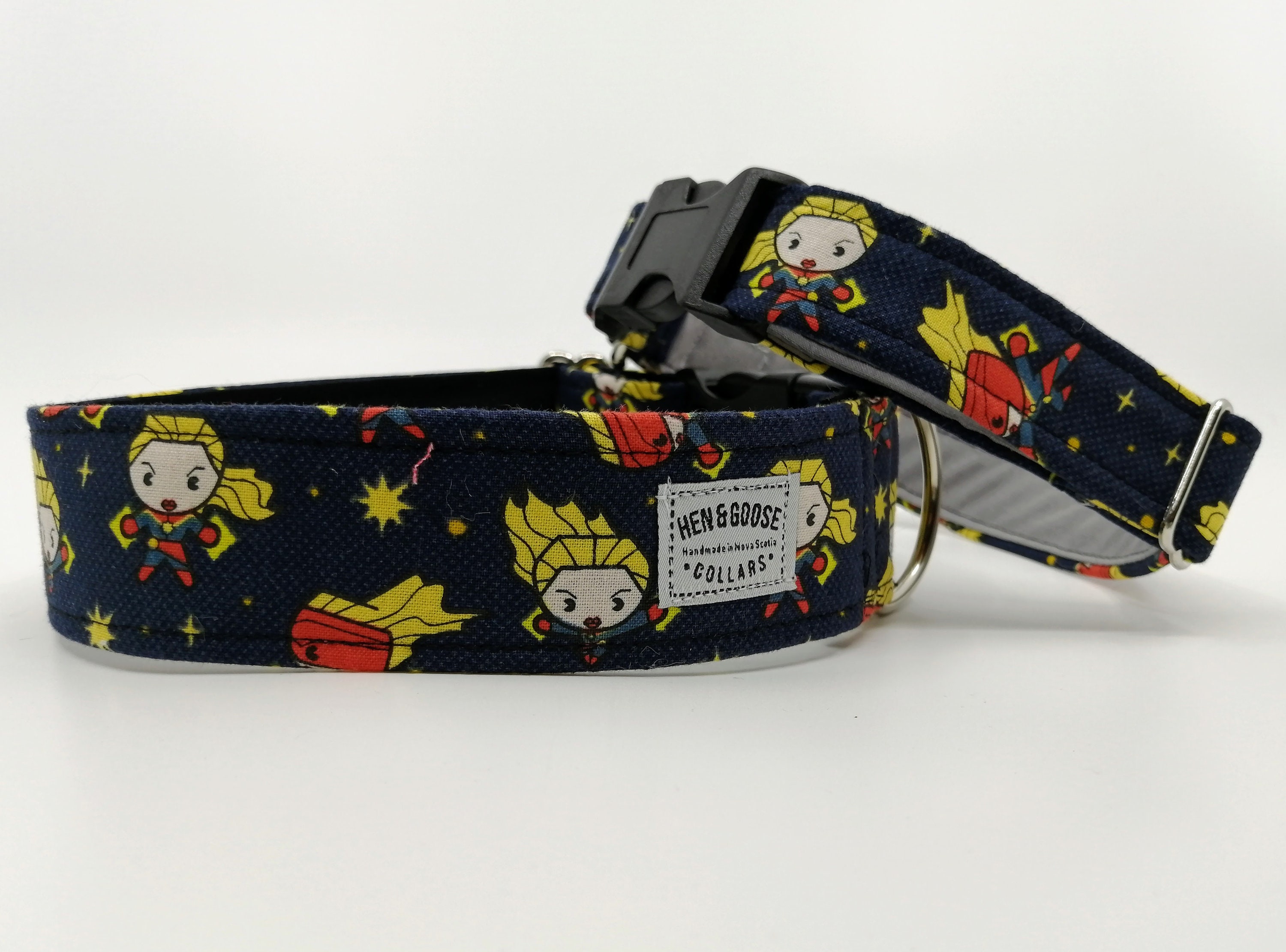 captain marvel cat collar