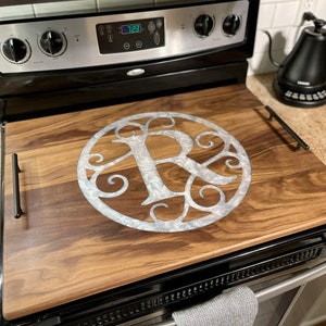 Personalized Stovetop Cover - Drapela Works – DrapelaWorks