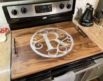 Mahogany Noodle Board - Stovetop Cover - Cutting Board - Food Safe Ser