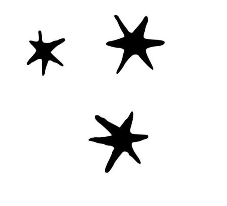 Harry Potter Book Inspired Three Star Vinyl Decal Book Etsy
