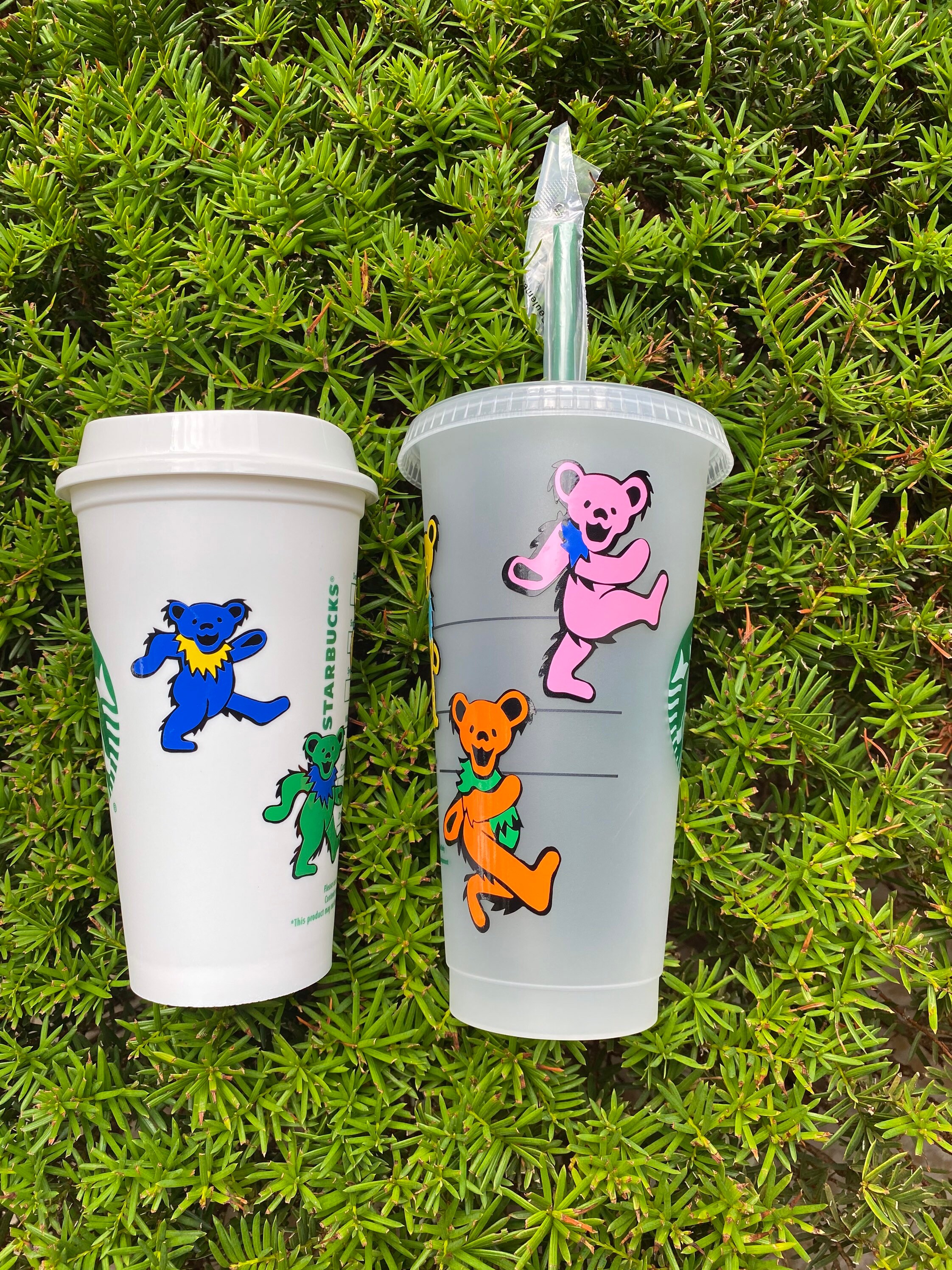 Dancing Bears Starbucks Cup Dancing Bears Starbucks Cup Etsy