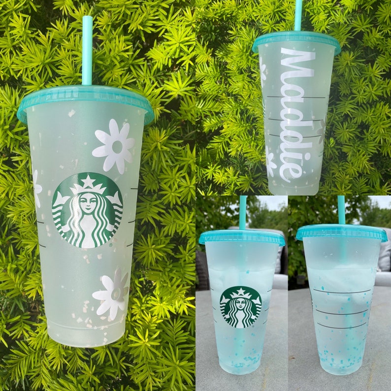 Starbucks Cold Cup Starbucks Tumbler Starbucks Cup Etsy