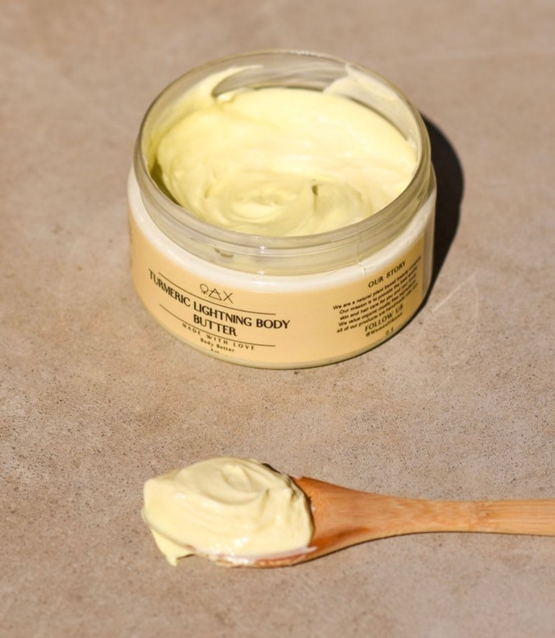 Turmeric Lightening Body Butter Skin Lightening Skin Etsy