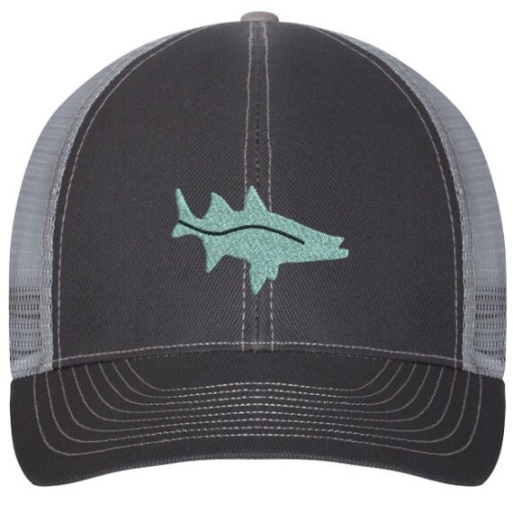 fish logo hat