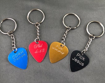 Parkour Cool Custom Guitar Pick Pendant Necklace Keychain Parkour Cool Custom Guitar Pick Pendant Necklace Keychain