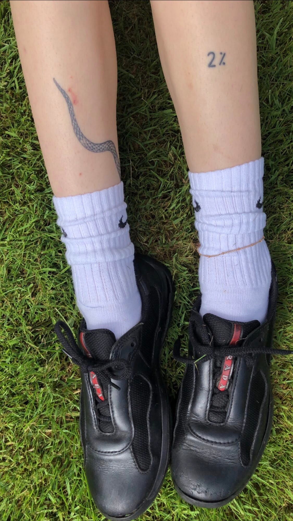 prada americas cup on feet