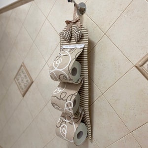 Porta rotoli bagno , dispenser per bagno, porta carta igienica shabby chic, supporto per carta igienica,deposito bagno,arredamento per  casa