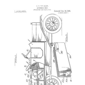 INSTANT DOWNLOAD - Car, Automobile, Patent Print, Patent,  Model T, Automobile, Transparent background, Vintage, Steampunk