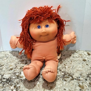 Vintage Mattel Cabbage Patch Kids Doll First Edition 1995 Red Hair Violet Eyes CK 44