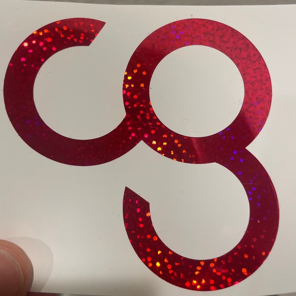 CG Camp Gladiator (Unofficial) Holofoil Glitter Vinyl Decal