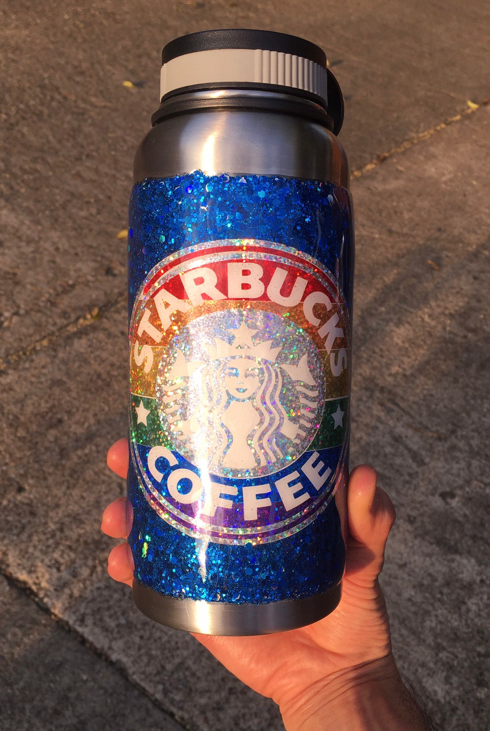 Custom Starbucks 32 oz Stainless Steal Water Bottle with Etsy