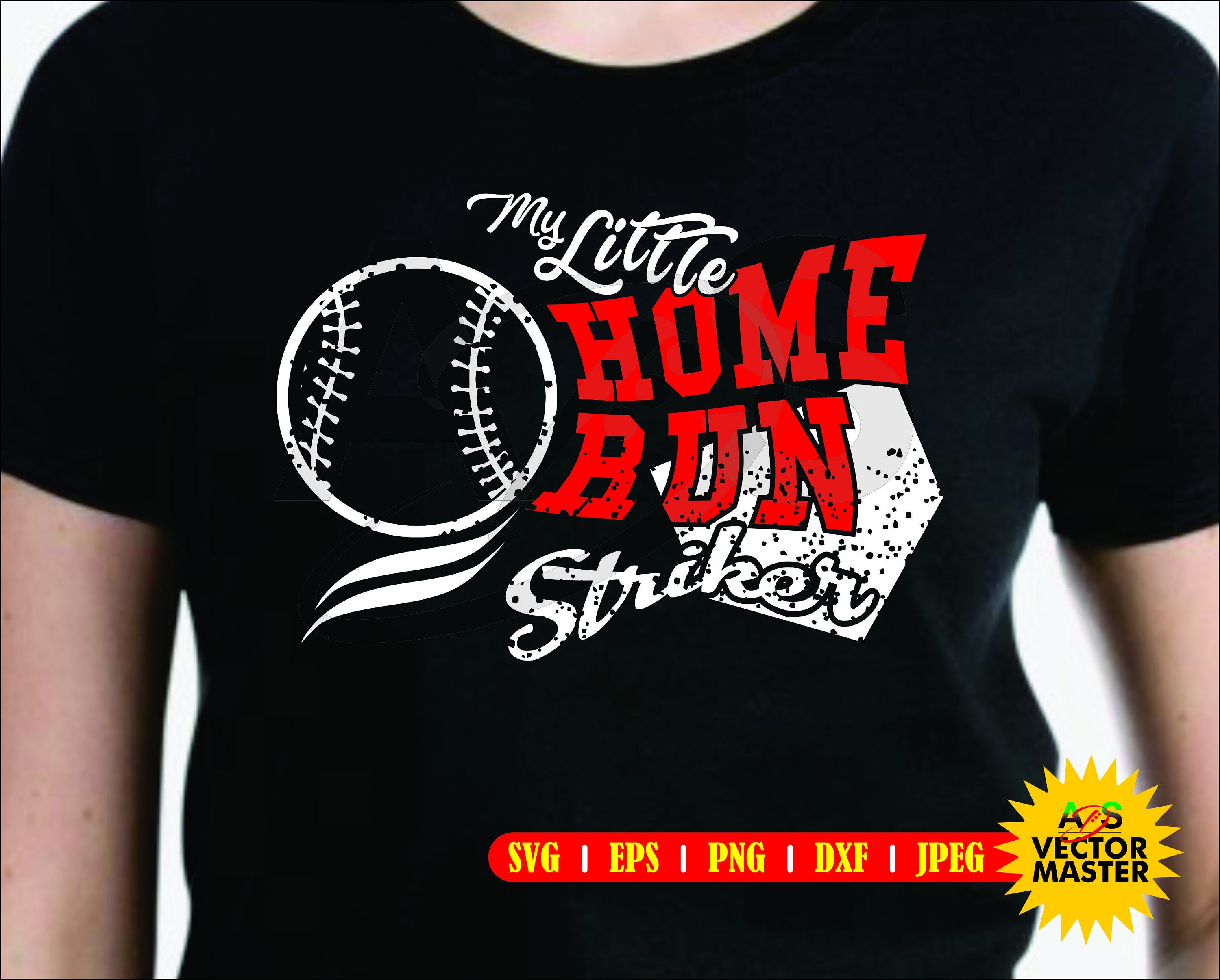 Download Home Run Striker Baseball Svg Home Run Svg High Quality Cut Etsy