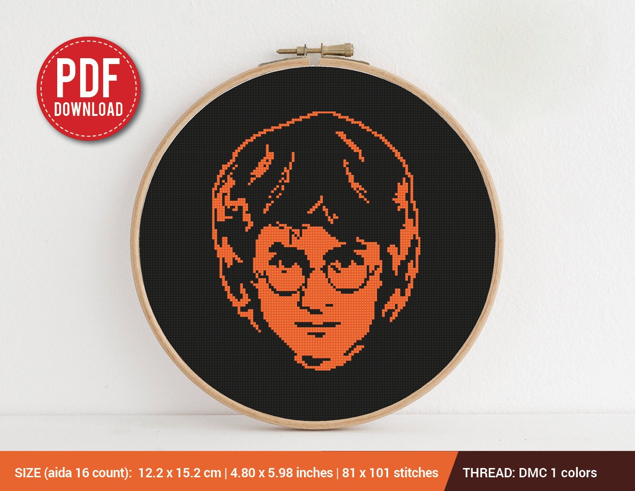 Voldemort Harry Potter Cross Stitch Kits Needlework Counted Kits Embroidery  Craft Cross-stitch DIY Home Dumbledore Ron Hermione Snape 