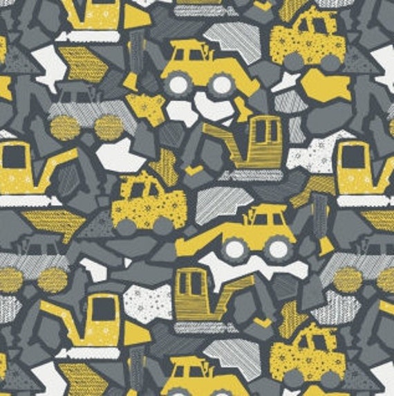 Dear Stella Fabric Nailed It Collection Demo Time Multi Etsy