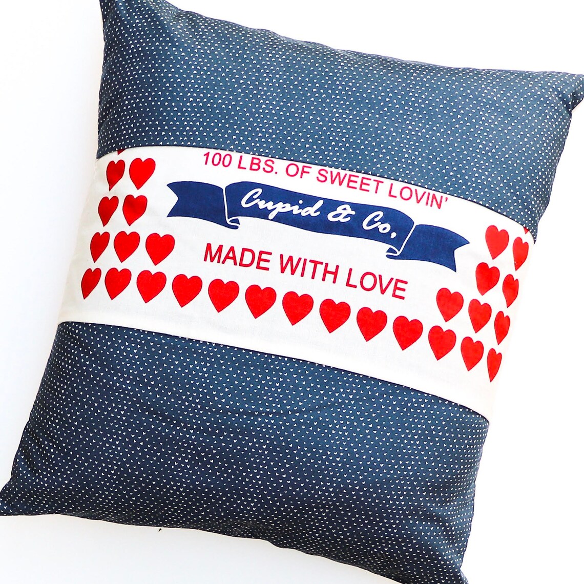 Sweet Heart Pillow Sewing Kit Etsy