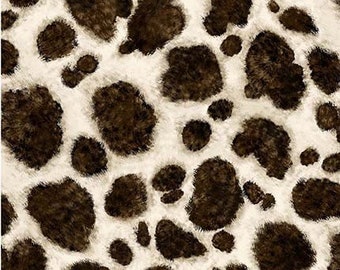 Michael Miller Fabric Happy Trails Collection, Cowhide (CX11509-BROW-D)