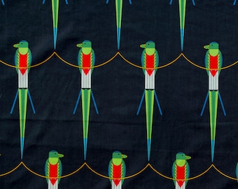 Birch Fabric Charley Harper Monteverde Habitat Collection, Monteverde Parrot (CH-367)