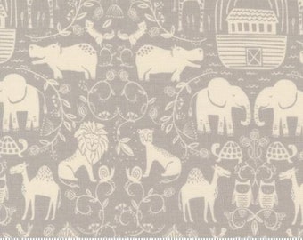 Moda Fabrics Arche Noahs Collection, Zwei mal Zwei (Taube) (20871 13)