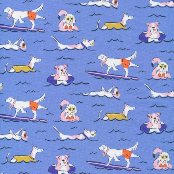 Cloud 9 Fabric Dog Days of Summer Collection, Doggie Dip (227415)