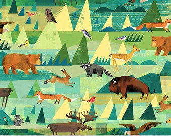 Anthology Fabric Wild North Collection, The Great Outdoors (53934D-2)