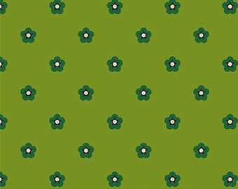 Figo Fabric Wild Abandon Collection, Green (90898-72)