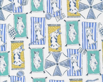 Cloud 9 Fabric Dog Days of Summer Collection, chiots bronzants (227412)