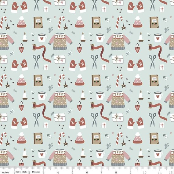 Riley Blake Designs Fabric - Falling in Love X's & O's - Blush