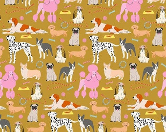 Dear Stella Fabric Dog Days Collection, Dog Days (Stella-DFG2834)