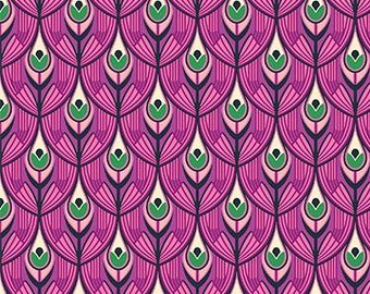 Figo Fabric Wild Abandon Collection, Violet (90897-82)