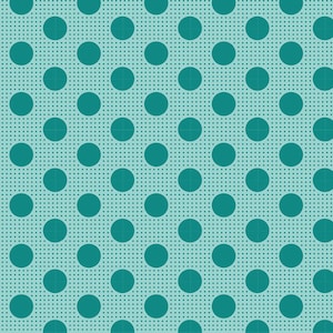 Tilda Fabric Plum Garden Collection, Plum Dot (Dark Teal) (130030)