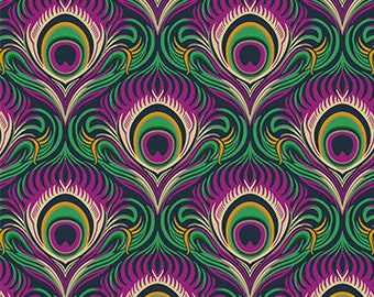 Figo Fabric Wild Abandon Collection, Midnight (90893-45)