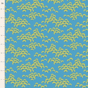 Tilda Fabric Bloomsville Collection, Cottombloom (Sky) (100519)