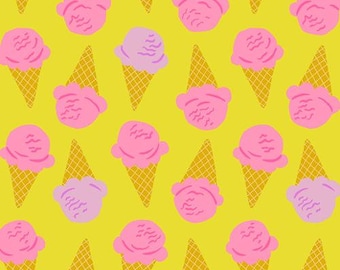 Ruby Star Society by Moda Fabrics Sugar Cone Collection, Citron (RS3062 11)