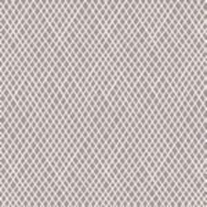 May include: A seamless pattern featuring a repeating diamond grid design. The grid is composed of white lines on a muted, taupe-colored background. The pattern is evenly spaced and creates a textured appearance.