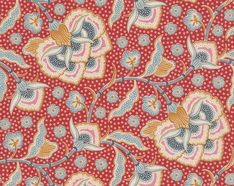 Tilda Fabric Hometown Collection, Eden (Rust) (100461)