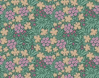 Tilda Fabric Hibernation Collection, Autumnbloom (Sage)