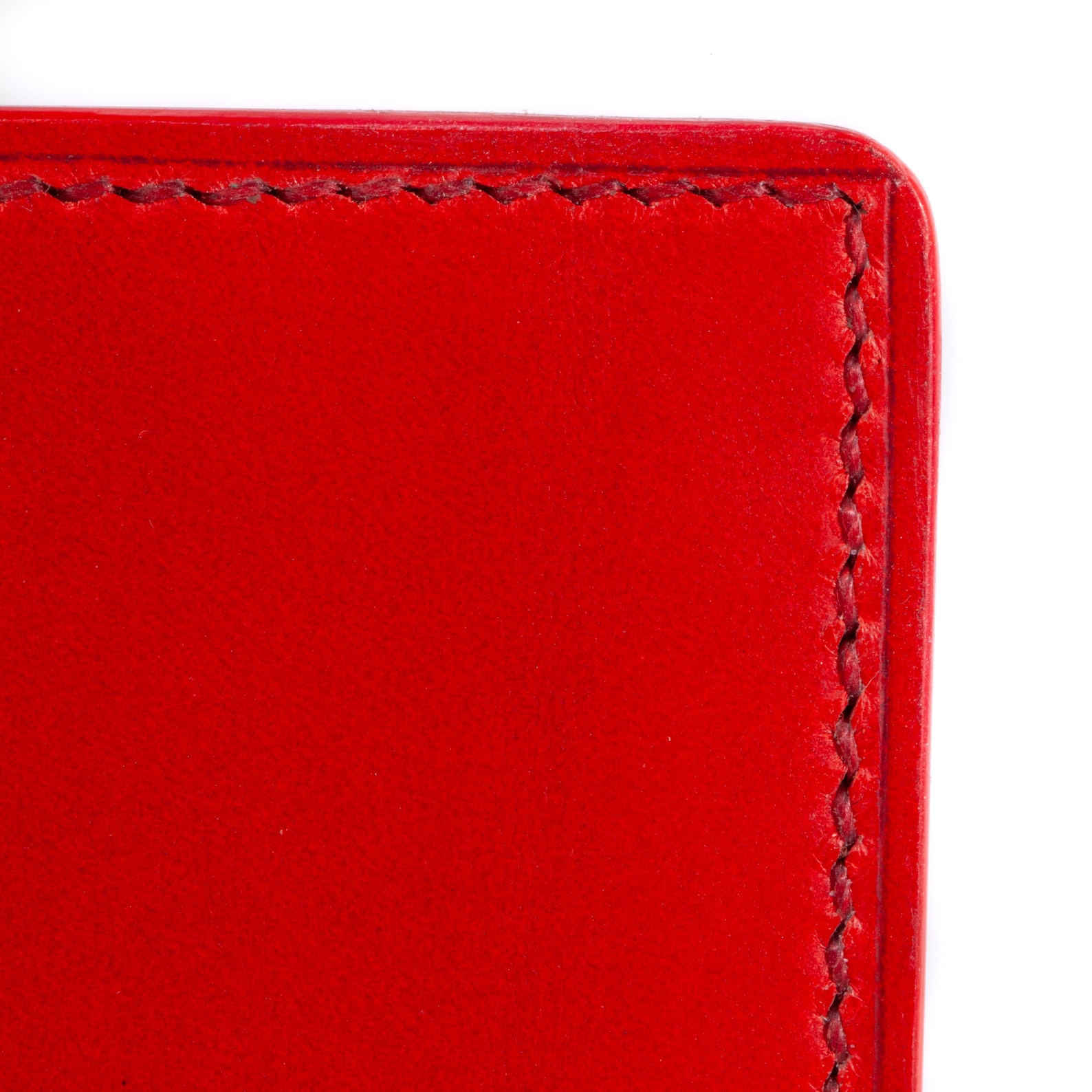 Red Leather Slim Luxury Card Holder Wallet Unisex Etsy