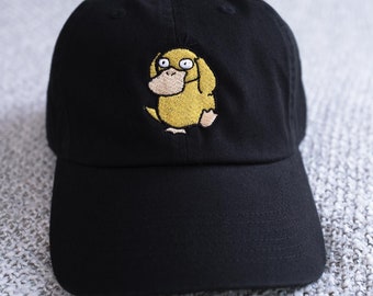 Psyduck Embroidered Dad Hat