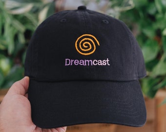 Dreamcast Vaporwave 90s Retro Embroidered Hat