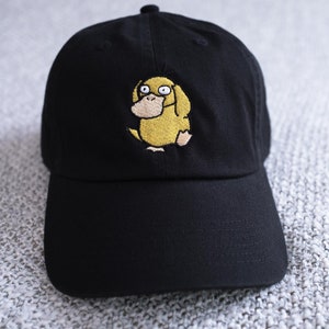 Psyduck Embroidered Dad Hat