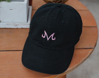 M Mark Anime Embroidered Dad Hat