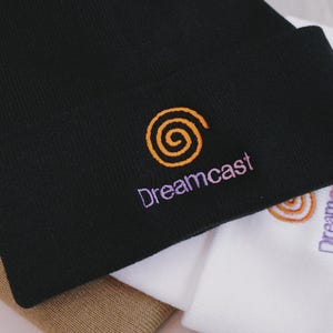 Retro Console 90s Vaporwave Gaming Embroidered Beanie