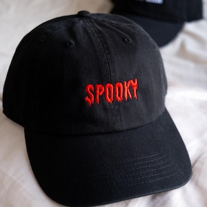 Spooky Embroidered Hat