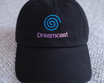 Bonnet brodé Dreamcast Vaporwave